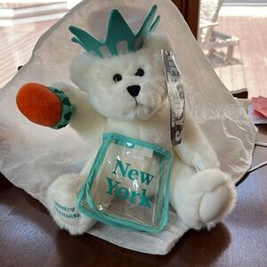 Hershey’s Time Square white bear Vintage 2002 with tags Plush Stuffed Animal